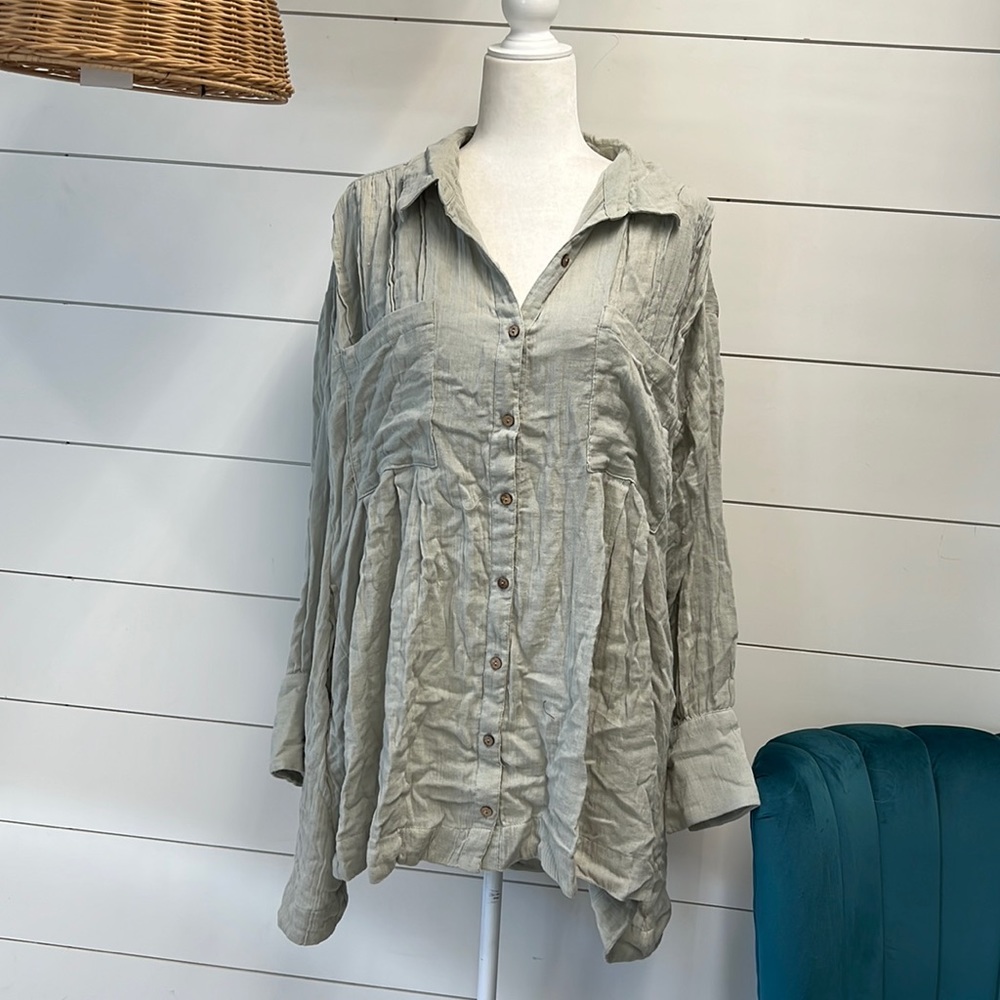 Free People Linen Dress